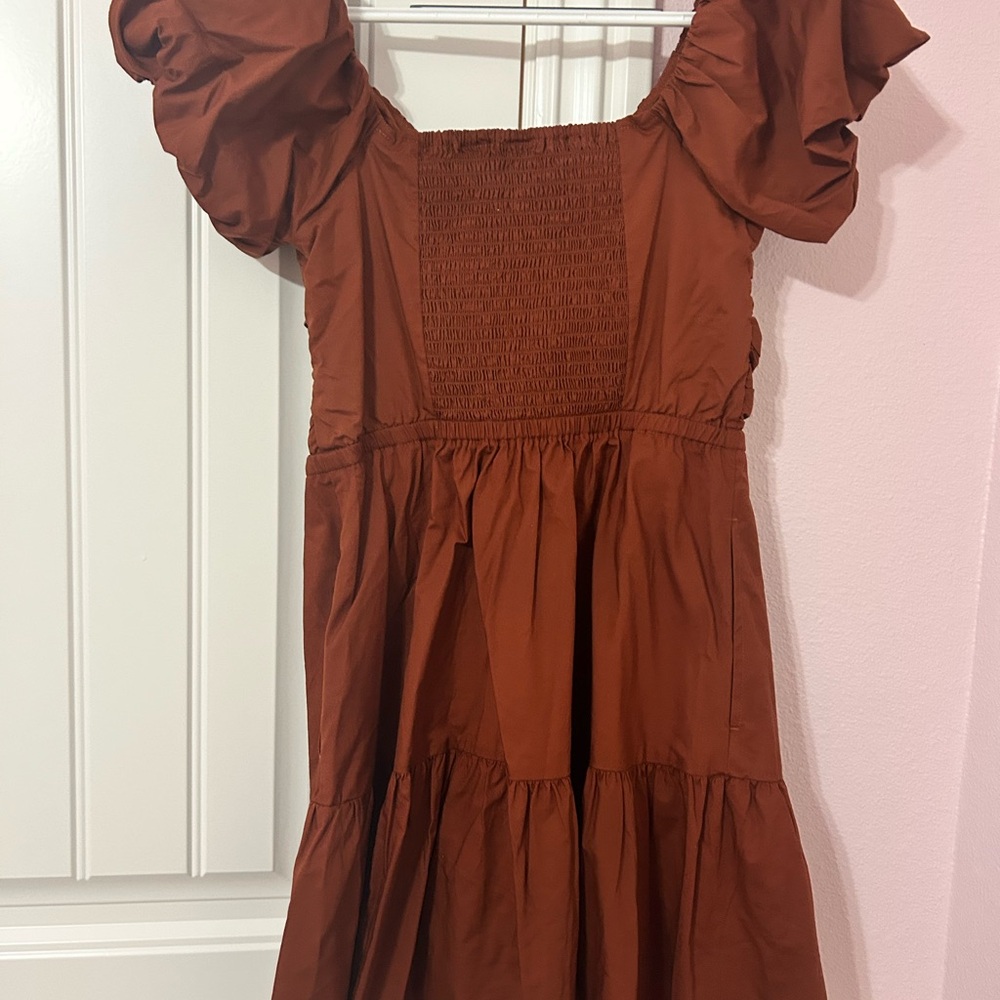 GAP Rust Mini Dress - Picture 4 of 4